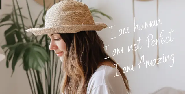 Talk to yourself kindly you re human you might not be perfect but you are amazing