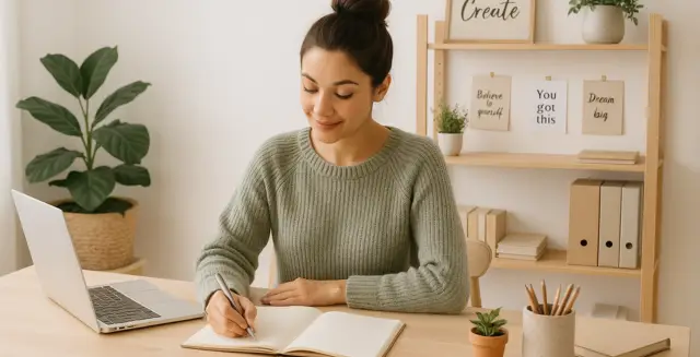 collaborate with the happy team on articles, blog posts or affiliate products