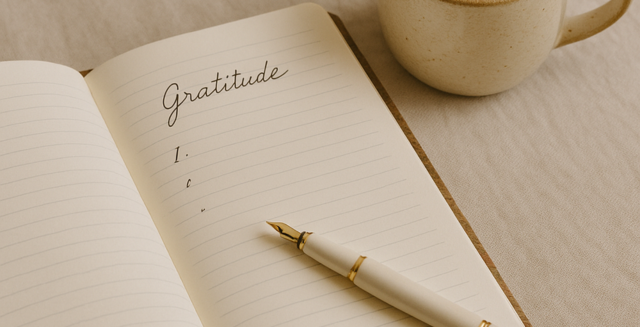 Gratitude is a mindset shifter