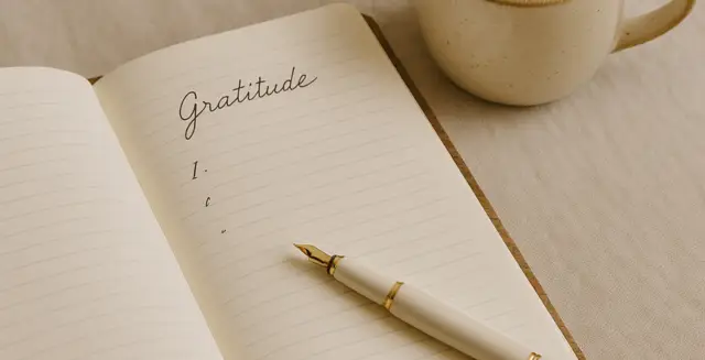 Gratitude is a mindset shifter